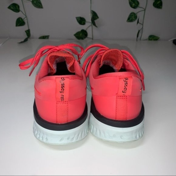Nike Odyssey React 2 Flyknit Running  Shoes Women's Size 7 US Ember Red Sneakers - Picture 5 of 8